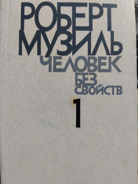 Человек без свойств. Книга 1.